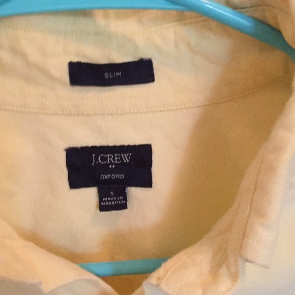 J-Crew yellow button down - Picture 2 of 2